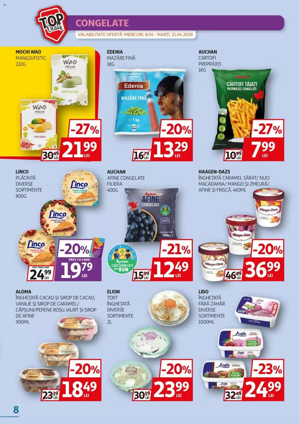 Catalogul cu oferte Auchan valabil de la 08.04.2026 - Pagina 8.