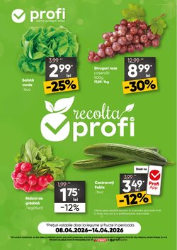 Catalogul cu oferte PROFI valabil de la 08.04.2026