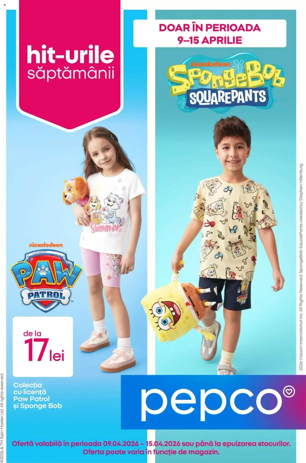 Catalogul cu oferte Pepco valabil de la 08.04.2026 - Pagina 1.