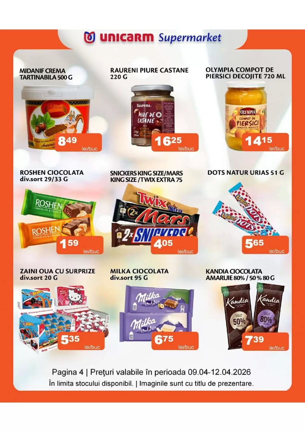 Catalogul cu oferte Unicarm valabil de la 09.04.2026 - Pagina 5.