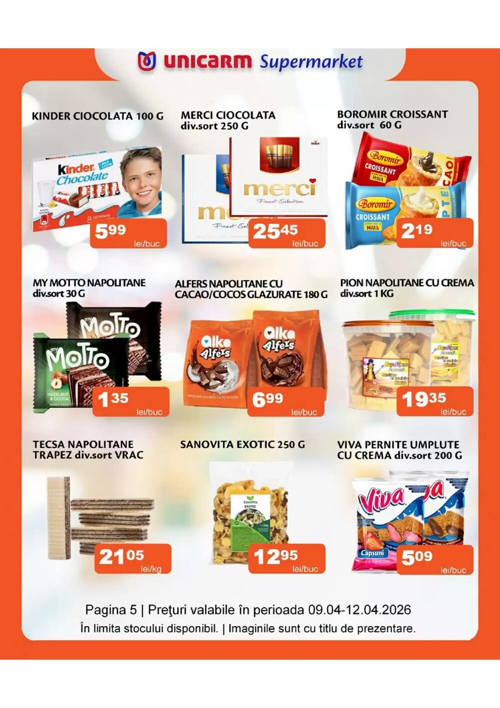 Catalogul cu oferte Unicarm valabil de la 09.04.2026 - Pagina 6.