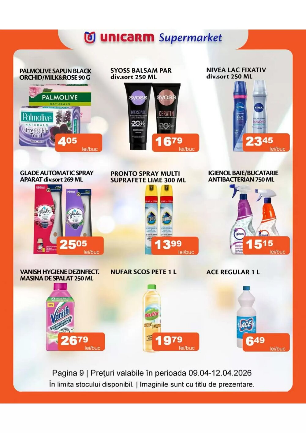 Catalogul cu oferte Unicarm valabil de la 09.04.2026 - Pagina 7.