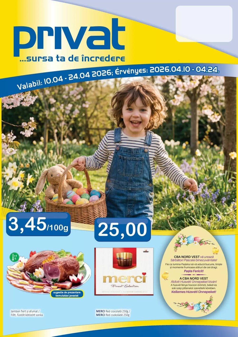 Catalogul cu oferte CBA valabil de la 10.04.2026 - Pagina 1.