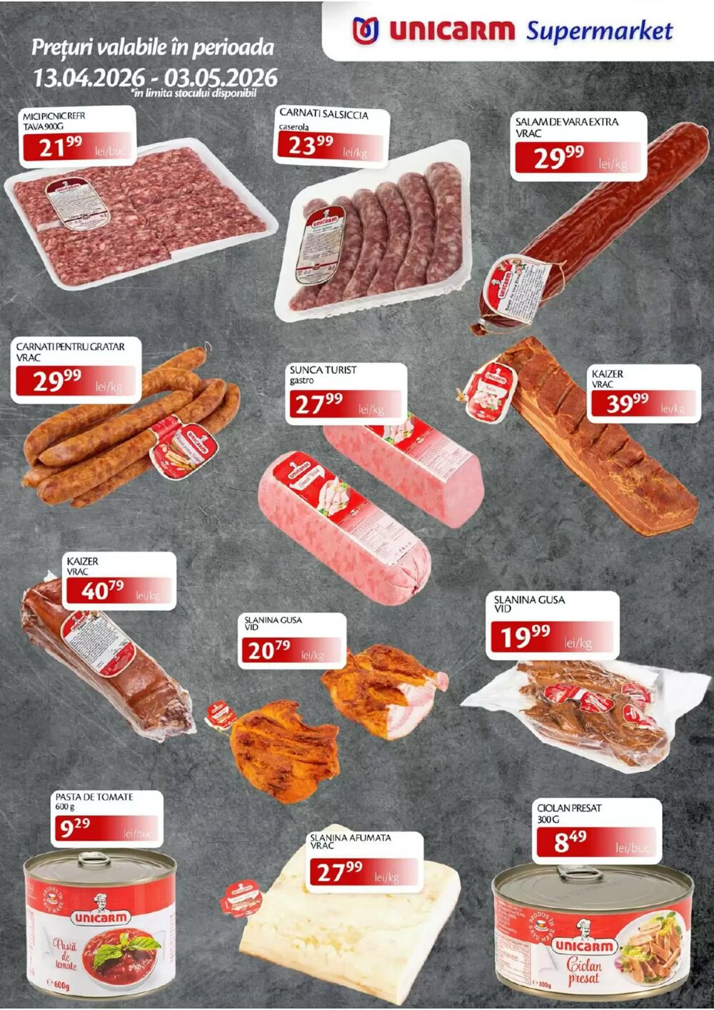 Catalogul cu oferte Unicarm valabil de la 13.04.2026 - Pagina 2.
