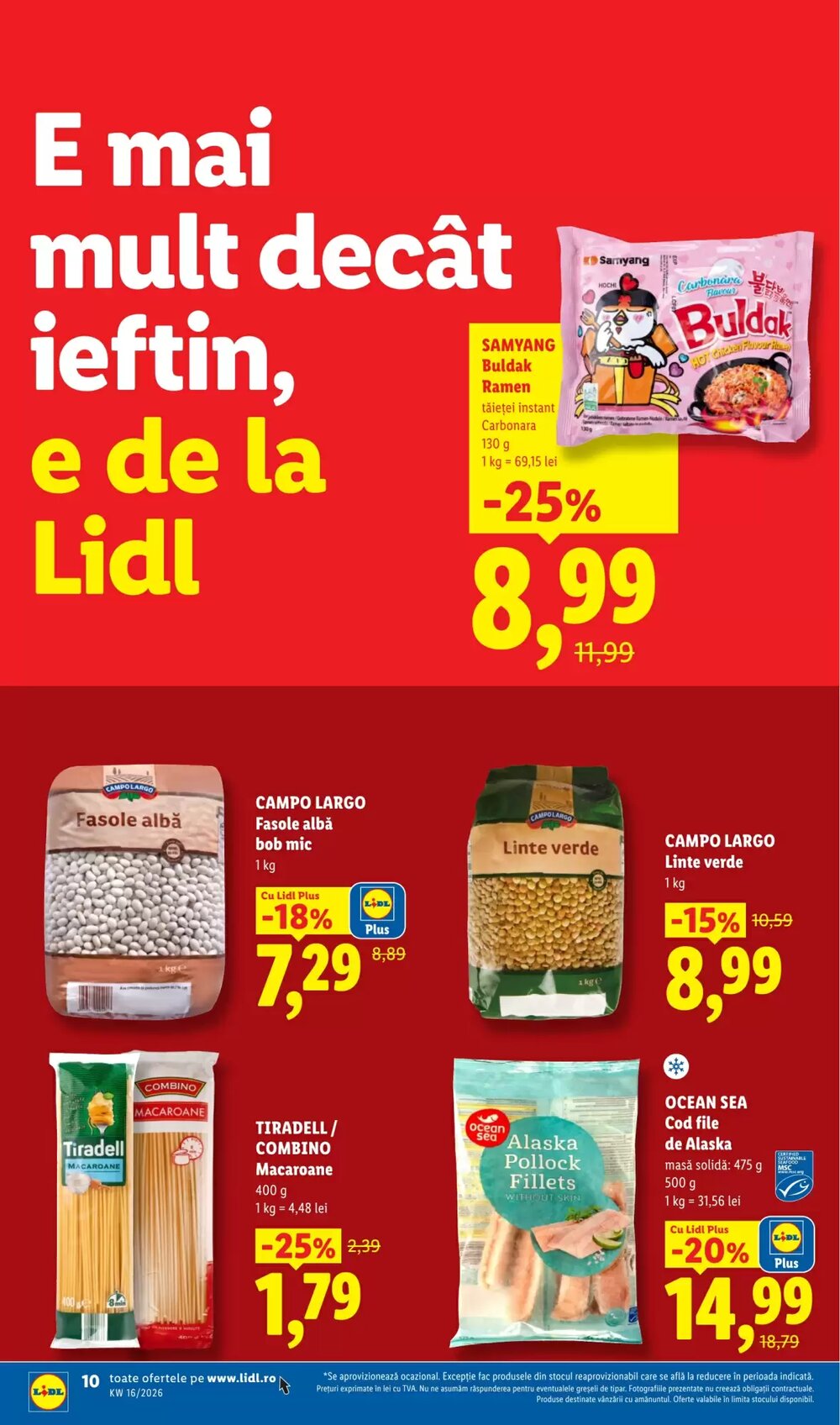 Catalogul cu oferte Lidl valabil de la 14.04.2026 - Pagina 10.