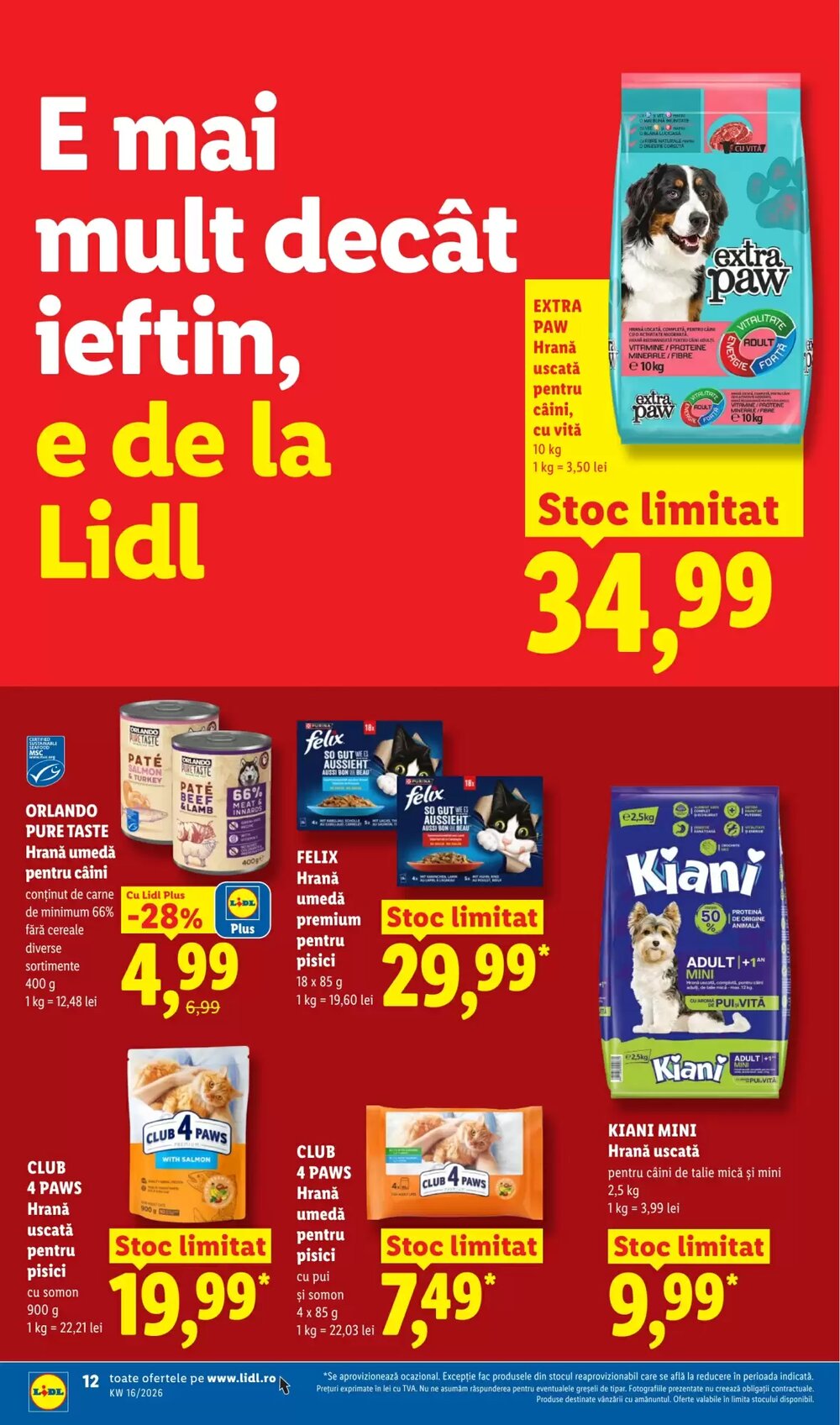 Catalogul cu oferte Lidl valabil de la 14.04.2026 - Pagina 12.