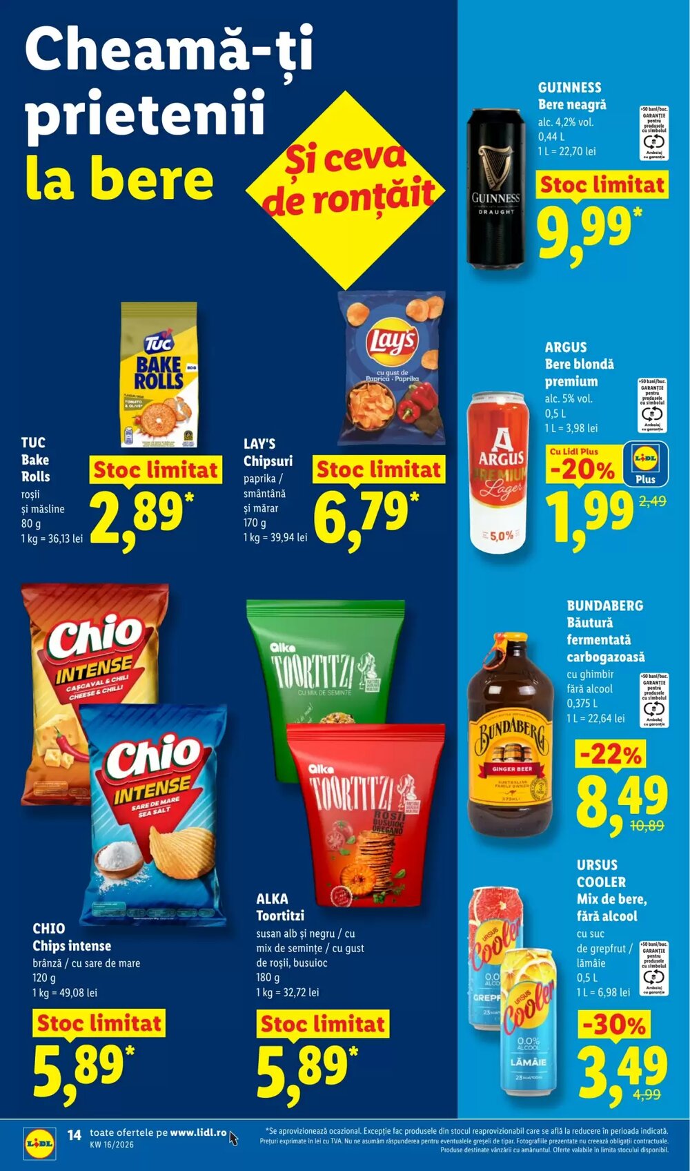 Catalogul cu oferte Lidl valabil de la 14.04.2026 - Pagina 14.