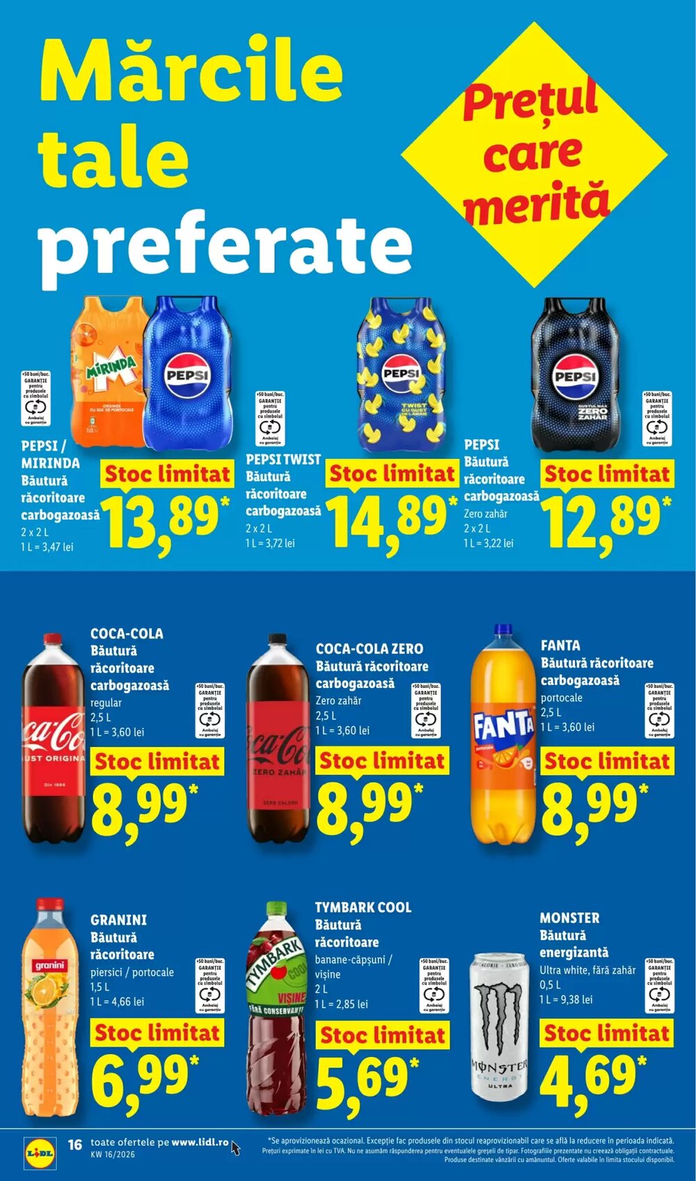 Catalogul cu oferte Lidl valabil de la 14.04.2026 - Pagina 16.