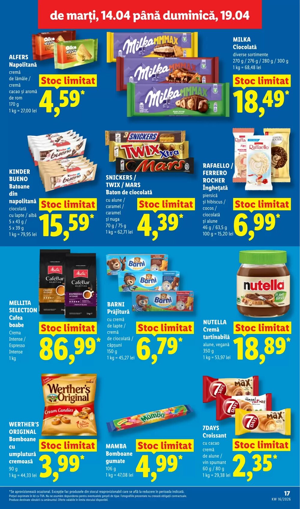 Catalogul cu oferte Lidl valabil de la 14.04.2026 - Pagina 17.