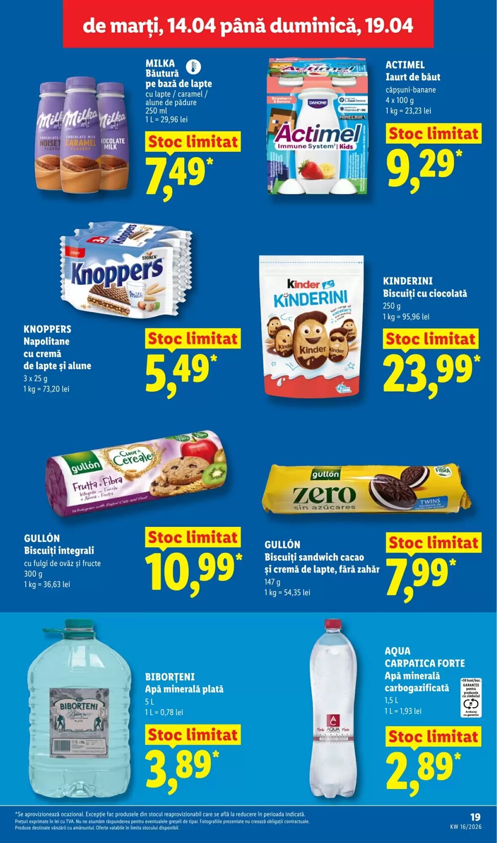 Catalogul cu oferte Lidl valabil de la 14.04.2026 - Pagina 19.