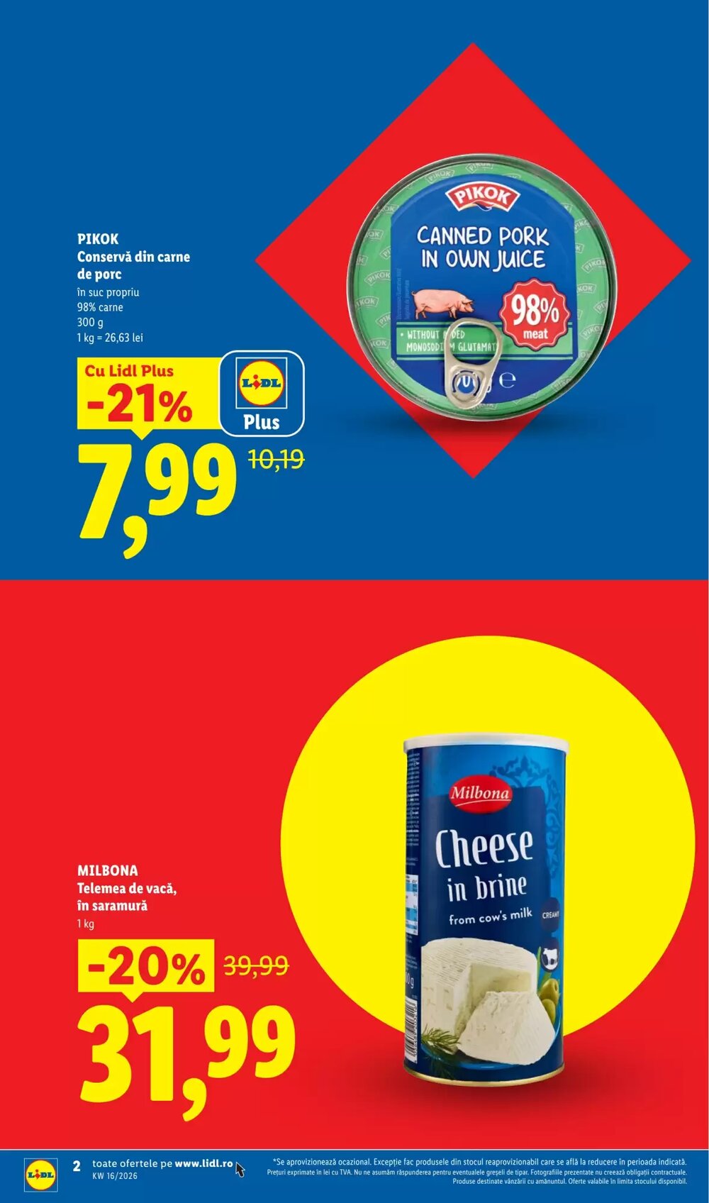 Catalogul cu oferte Lidl valabil de la 14.04.2026 - Pagina 2.