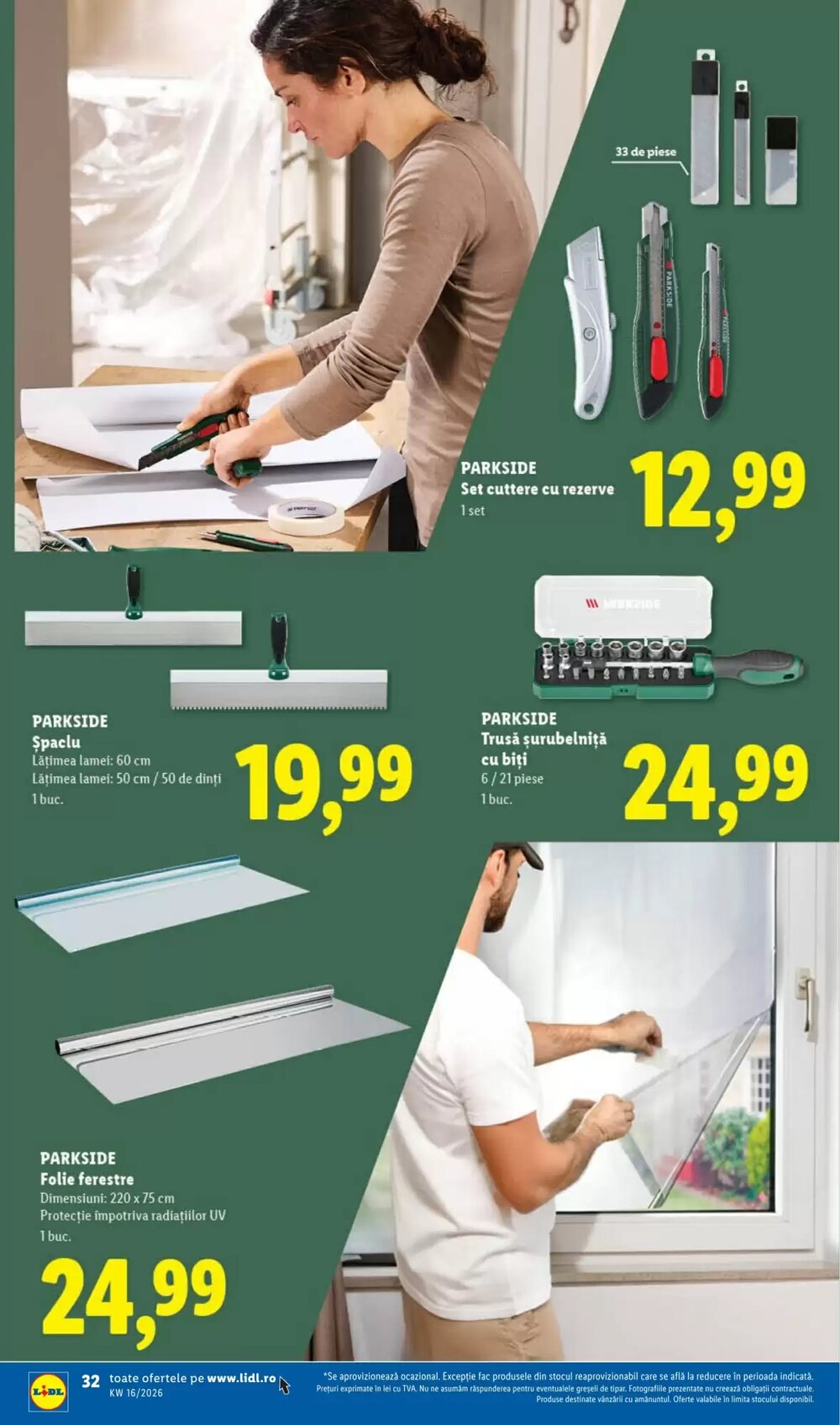 Catalogul cu oferte Lidl valabil de la 14.04.2026 - Pagina 32.
