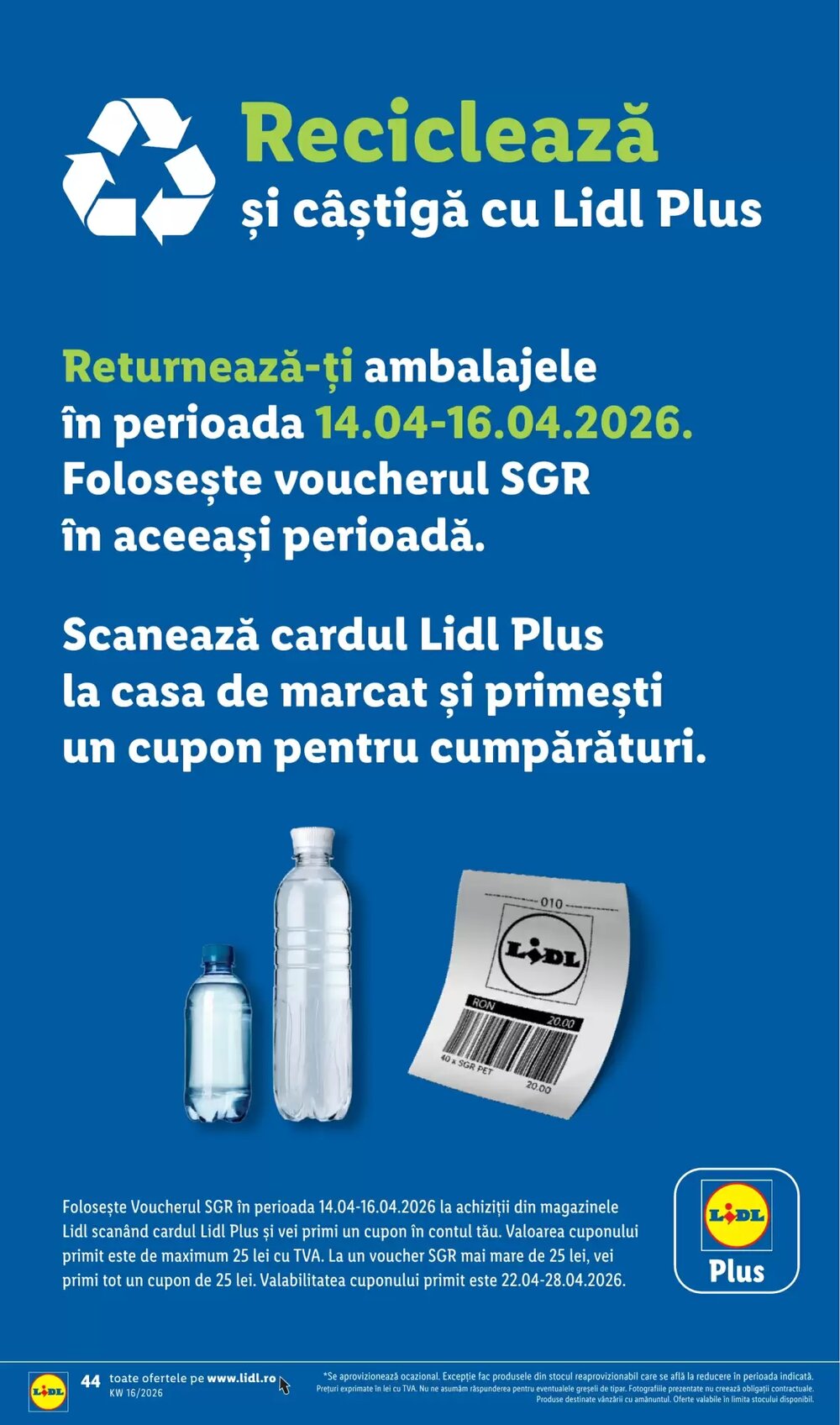 Catalogul cu oferte Lidl valabil de la 14.04.2026 - Pagina 44.