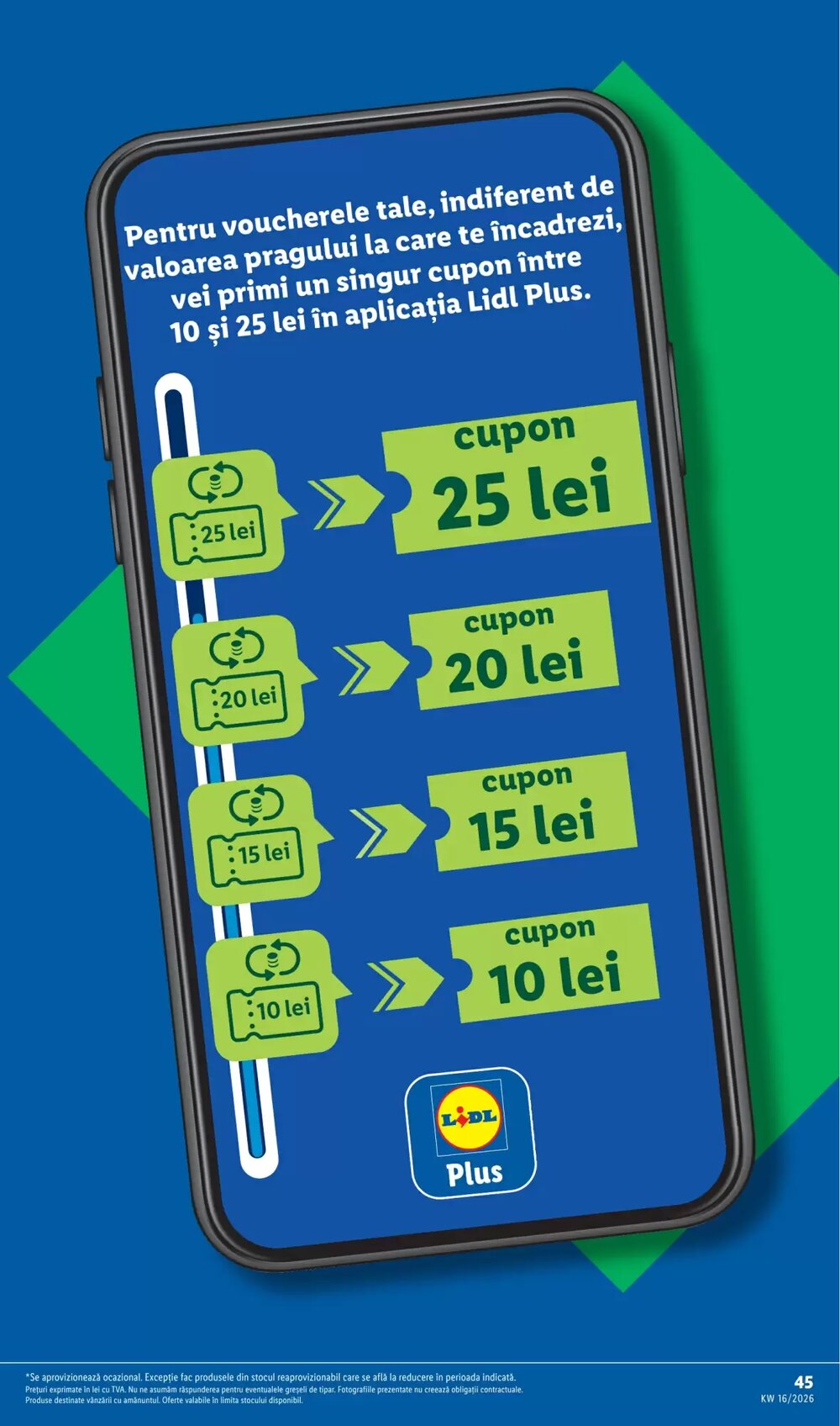 Catalogul cu oferte Lidl valabil de la 14.04.2026 - Pagina 45.