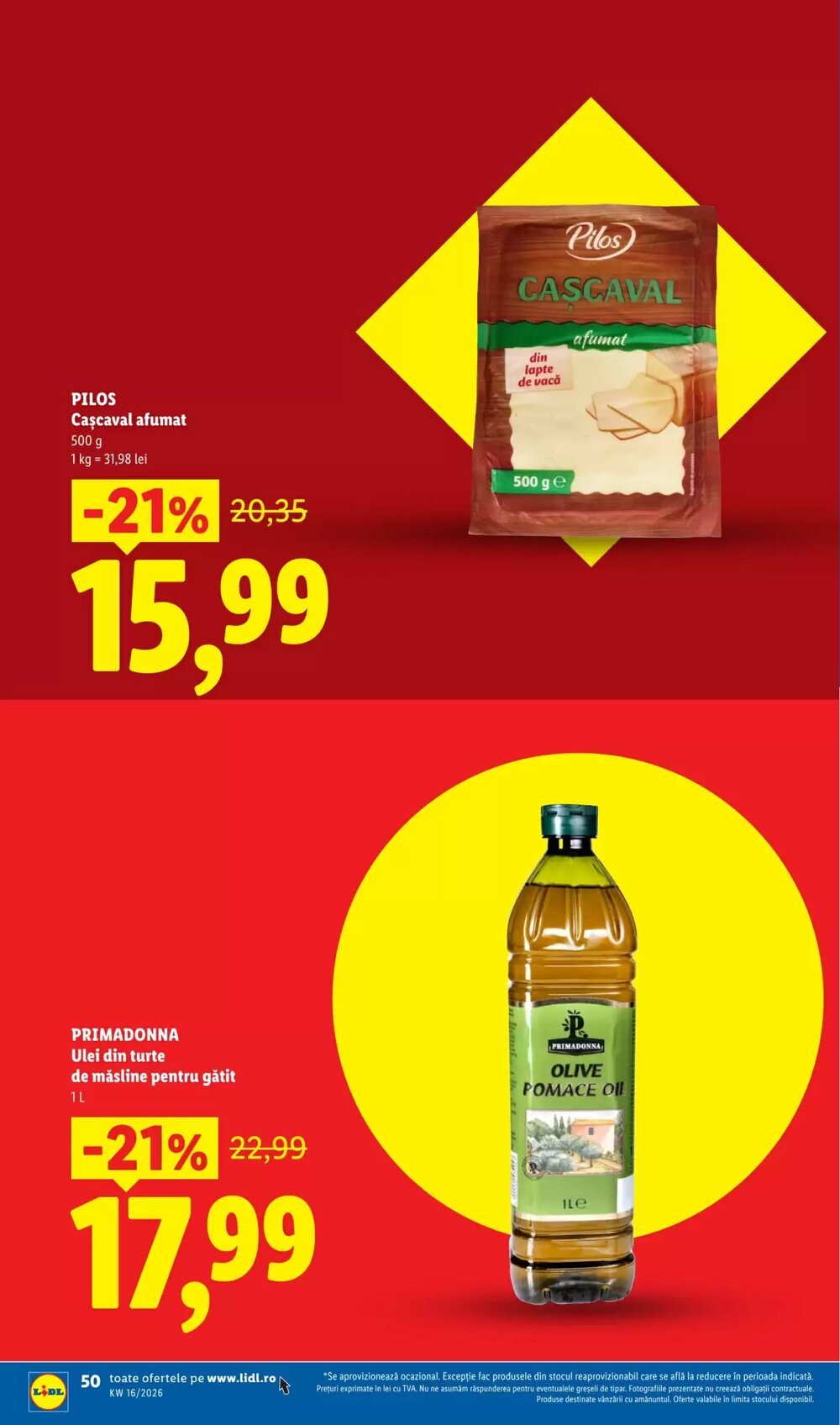 Catalogul cu oferte Lidl valabil de la 14.04.2026 - Pagina 50.