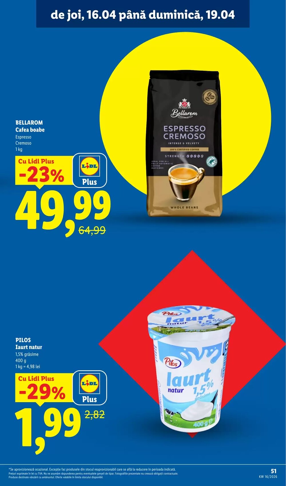 Catalogul cu oferte Lidl valabil de la 14.04.2026 - Pagina 51.