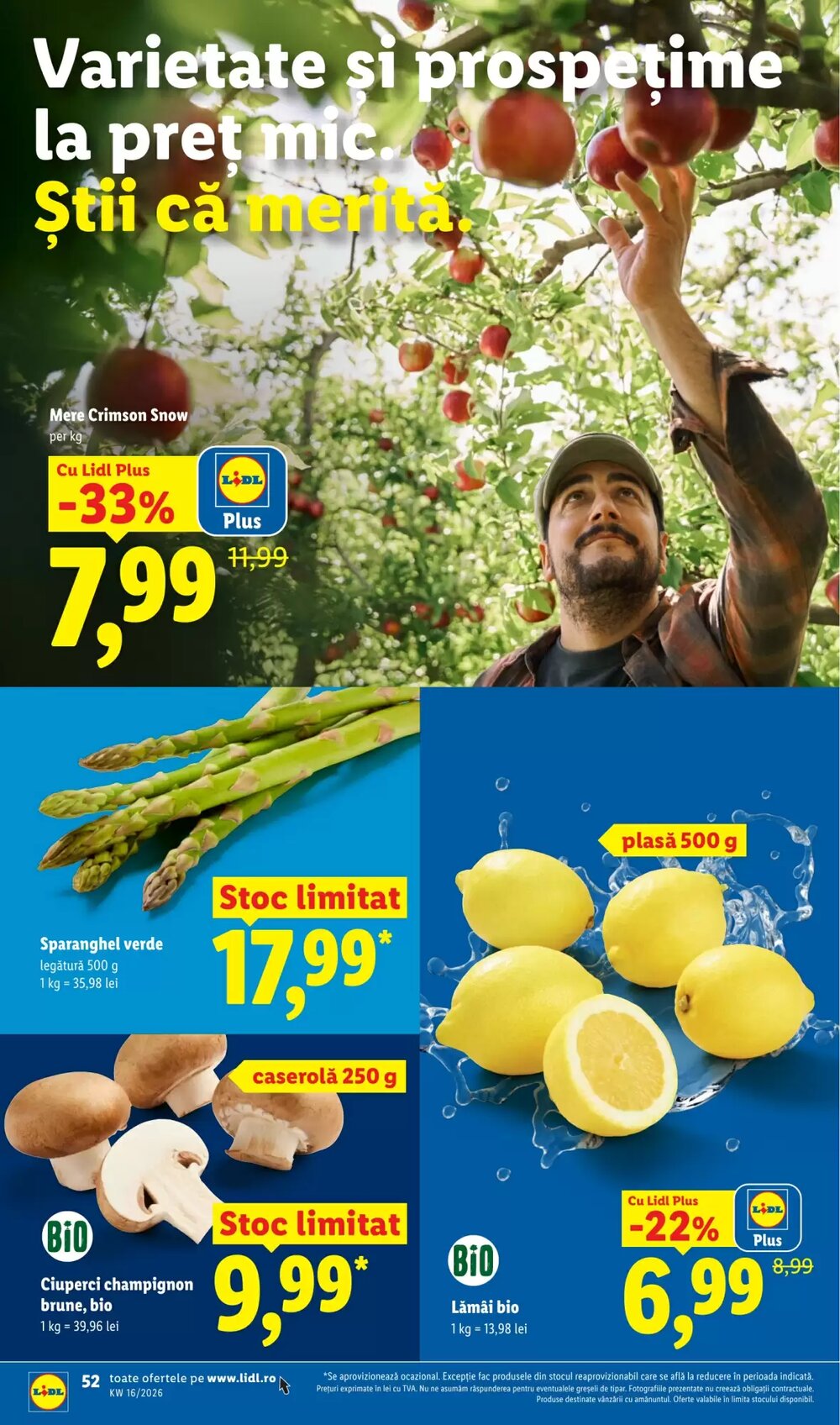 Catalogul cu oferte Lidl valabil de la 14.04.2026 - Pagina 52.
