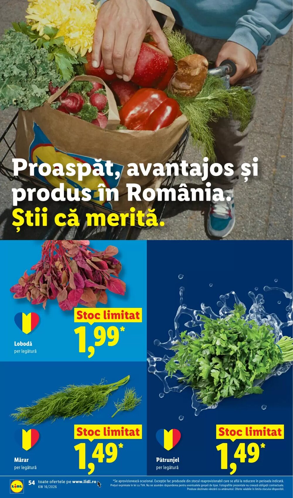 Catalogul cu oferte Lidl valabil de la 14.04.2026 - Pagina 54.