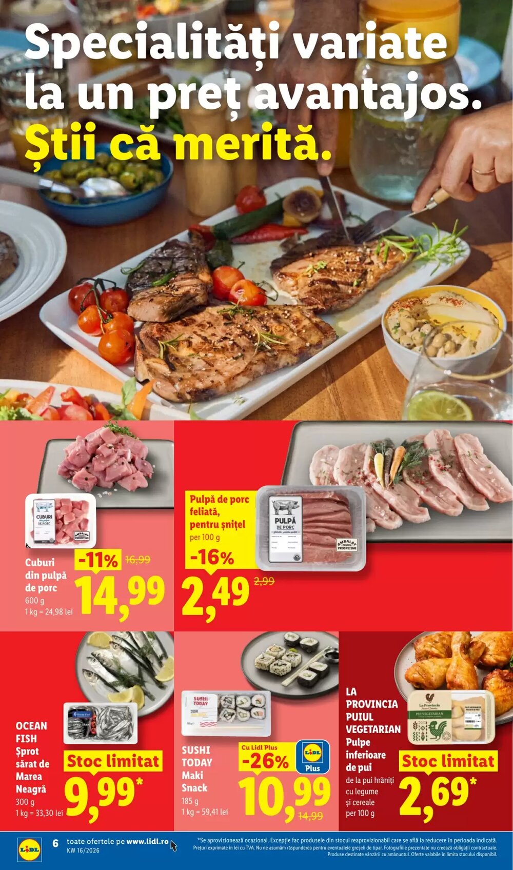 Catalogul cu oferte Lidl valabil de la 14.04.2026 - Pagina 6.