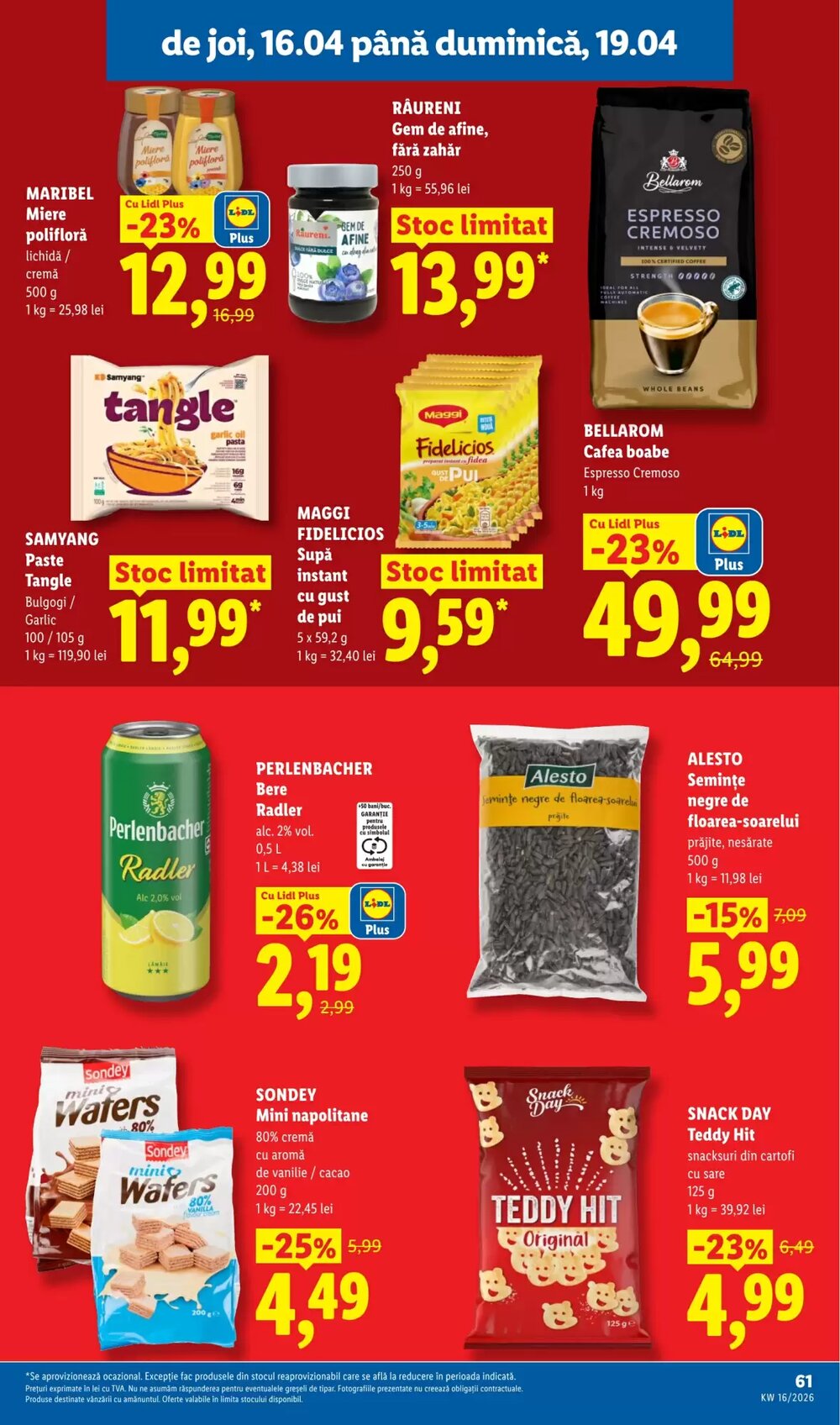 Catalogul cu oferte Lidl valabil de la 14.04.2026 - Pagina 61.