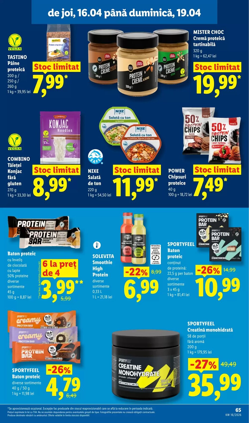 Catalogul cu oferte Lidl valabil de la 14.04.2026 - Pagina 65.
