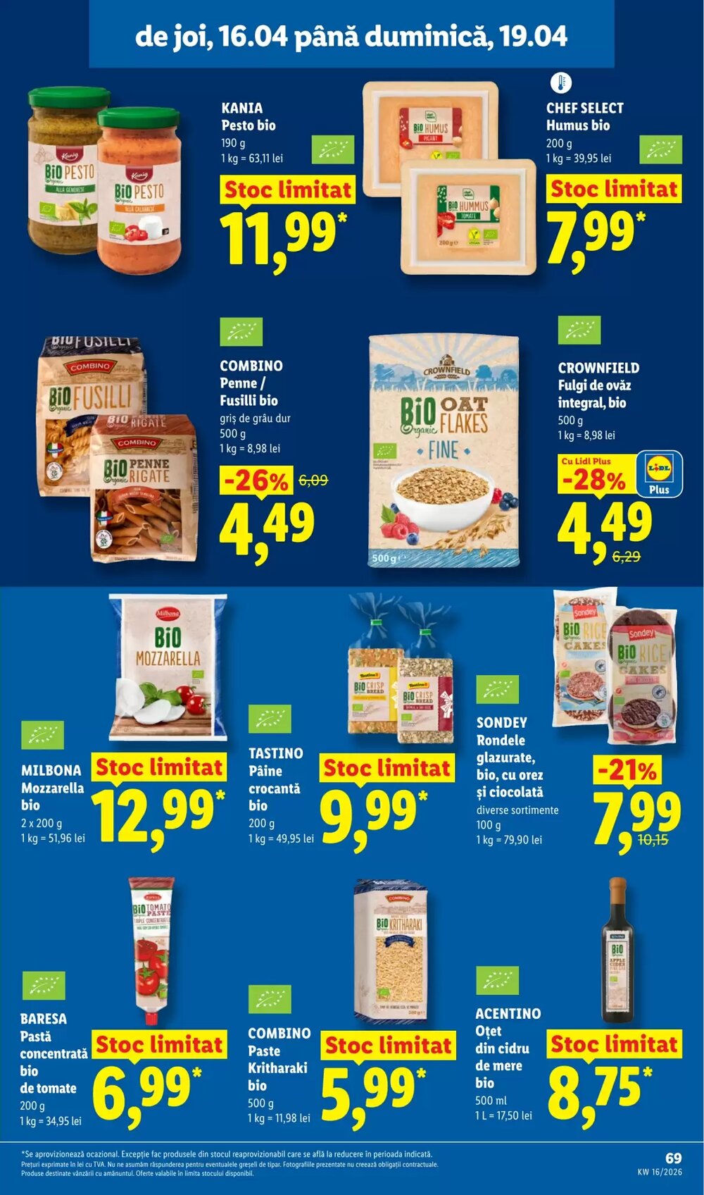 Catalogul cu oferte Lidl valabil de la 14.04.2026 - Pagina 69.