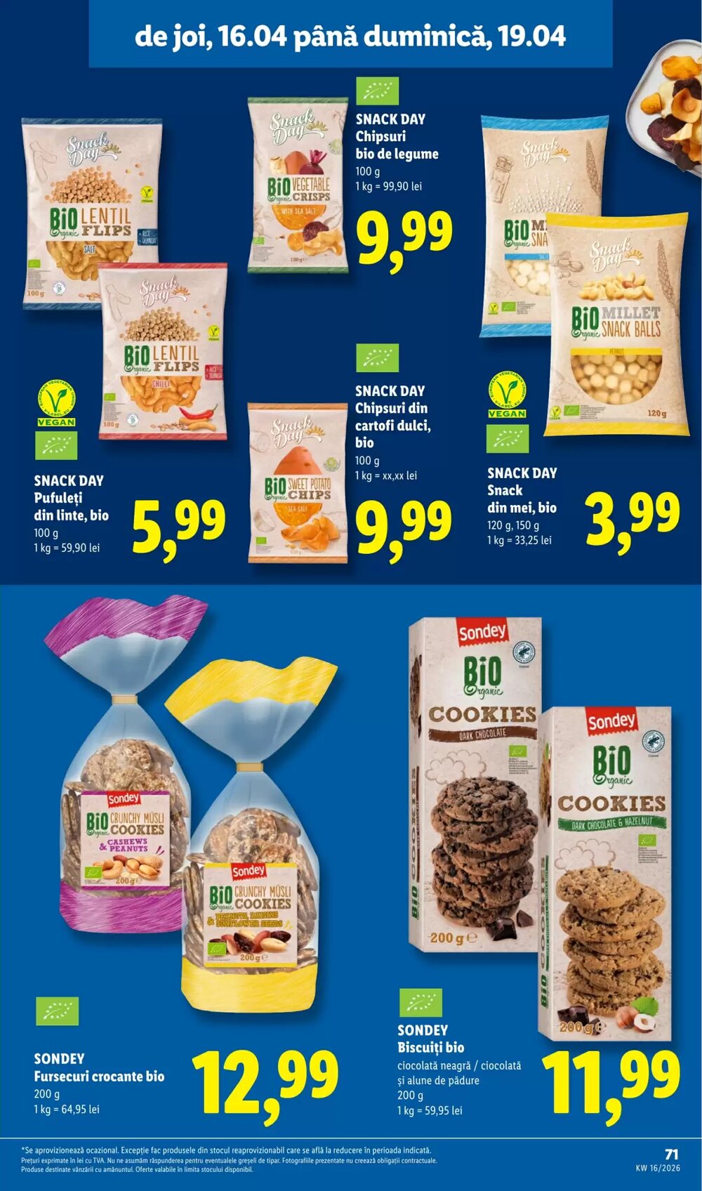 Catalogul cu oferte Lidl valabil de la 14.04.2026 - Pagina 71.