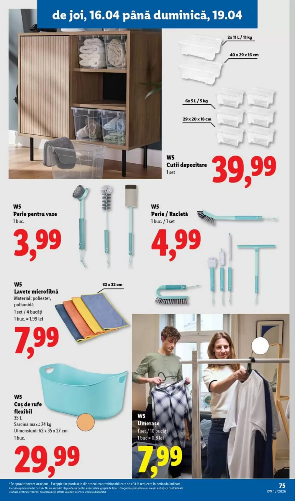 Catalogul cu oferte Lidl valabil de la 14.04.2026 - Pagina 75.