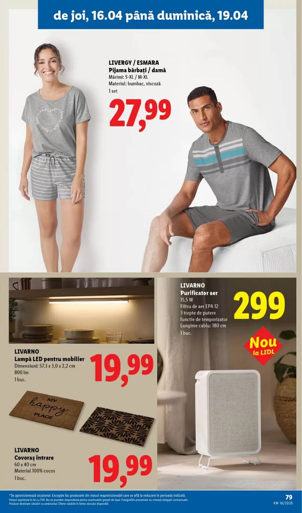 Catalogul cu oferte Lidl valabil de la 14.04.2026 - Pagina 79.
