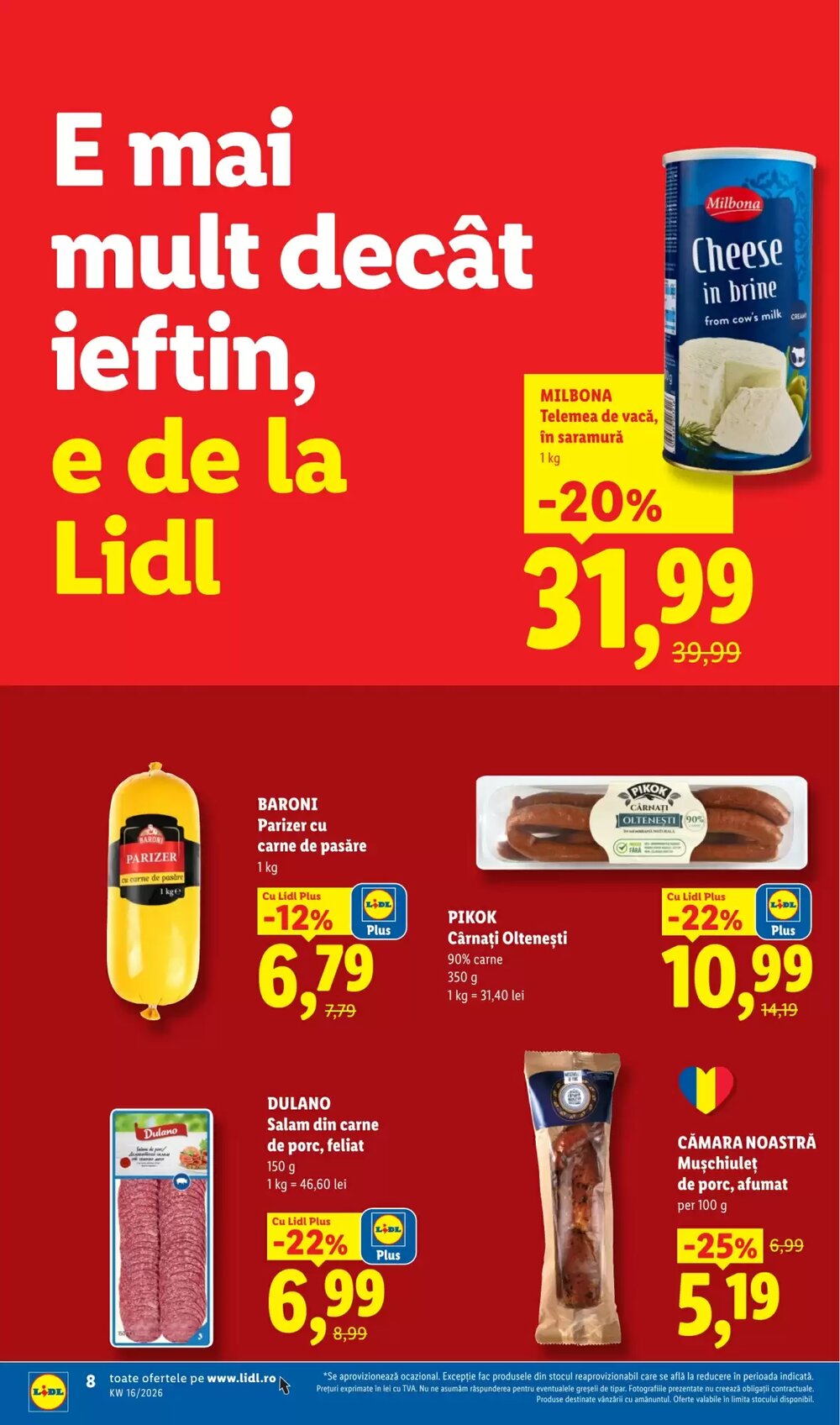 Catalogul cu oferte Lidl valabil de la 14.04.2026 - Pagina 8.