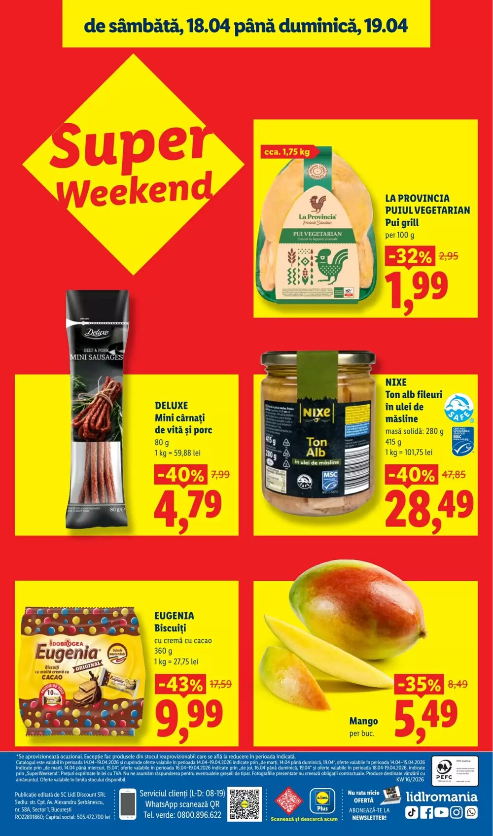 Catalogul cu oferte Lidl valabil de la 14.04.2026 - Pagina 82.