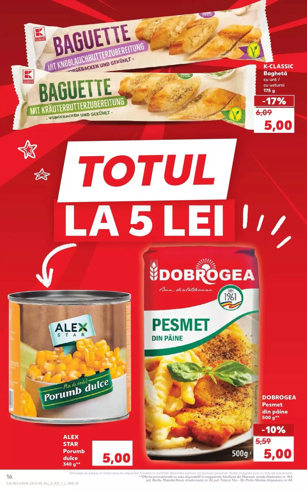 Catalogul cu oferte Kaufland valabil de la 14.04.2026 - Pagina 16.