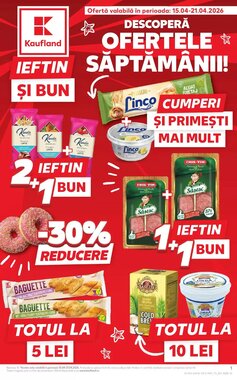Catalogul cu oferte Kaufland valabil de la 14.04.2026