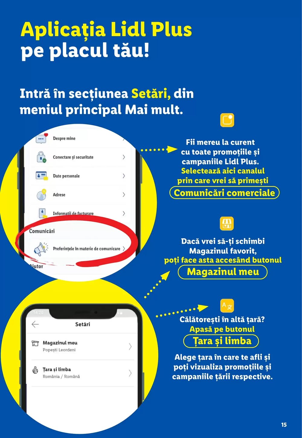 Catalogul cu oferte Lidl valabil de la 14.04.2026 - Pagina 15.