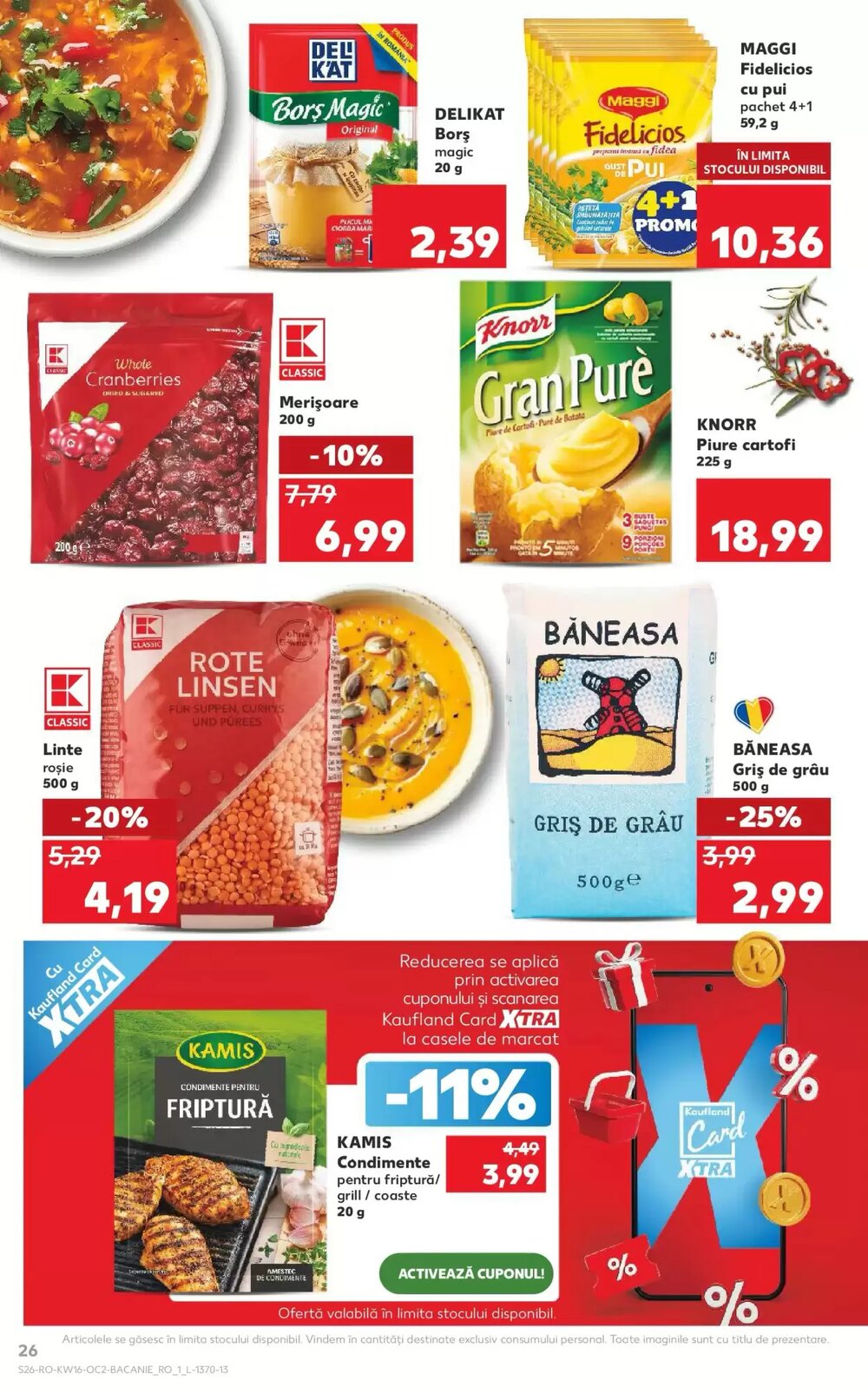 Catalogul cu oferte Kaufland valabil de la 15.04.2026 - Pagina 26.