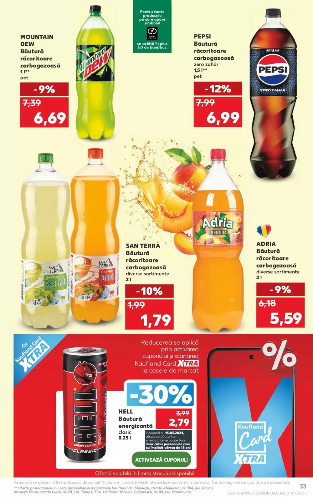 Catalogul cu oferte Kaufland valabil de la 15.04.2026 - Pagina 33.