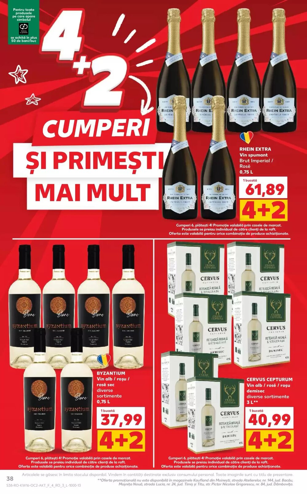 Catalogul cu oferte Kaufland valabil de la 15.04.2026 - Pagina 38.