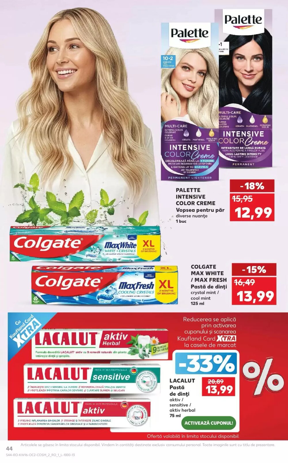 Catalogul cu oferte Kaufland valabil de la 15.04.2026 - Pagina 44.