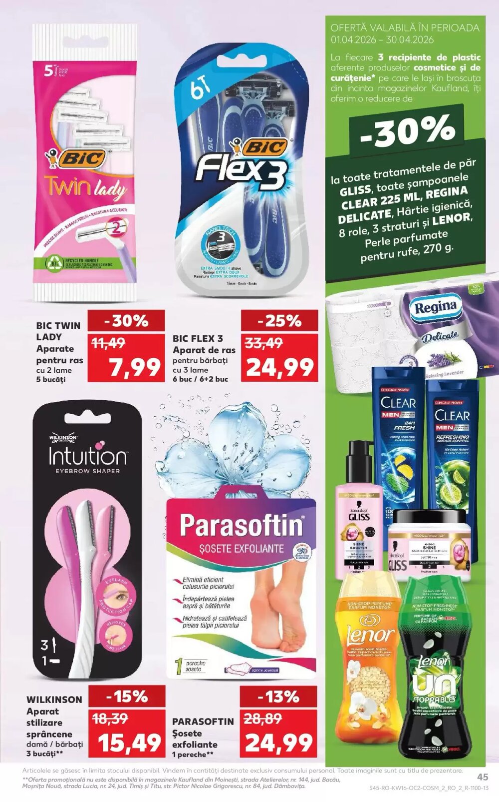 Catalogul cu oferte Kaufland valabil de la 15.04.2026 - Pagina 45.