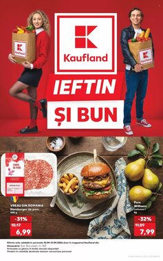 Catalogul cu oferte Kaufland valabil de la 15.04.2026