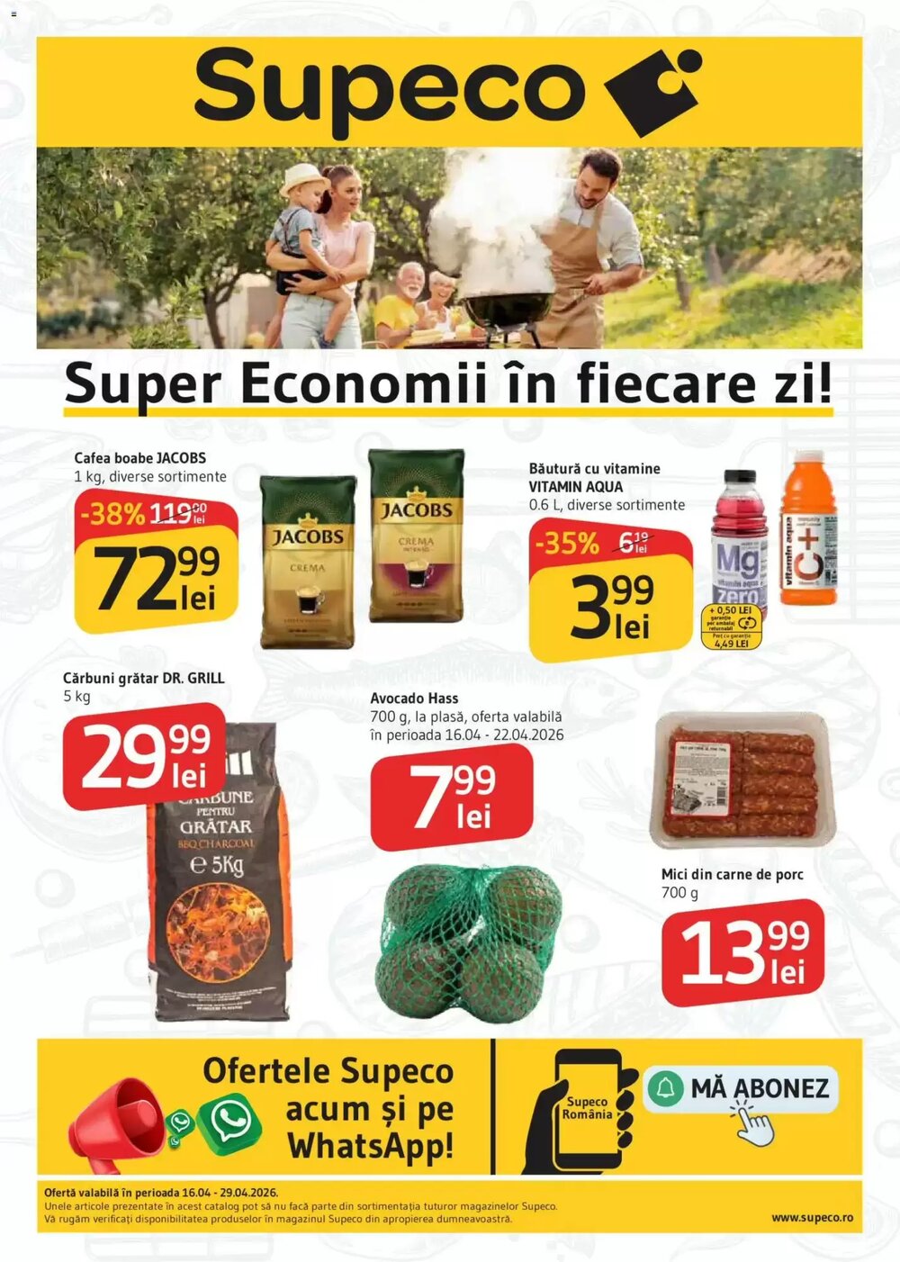 Catalogul cu oferte Supeco valabil de la 15.04.2026 - Pagina 1.