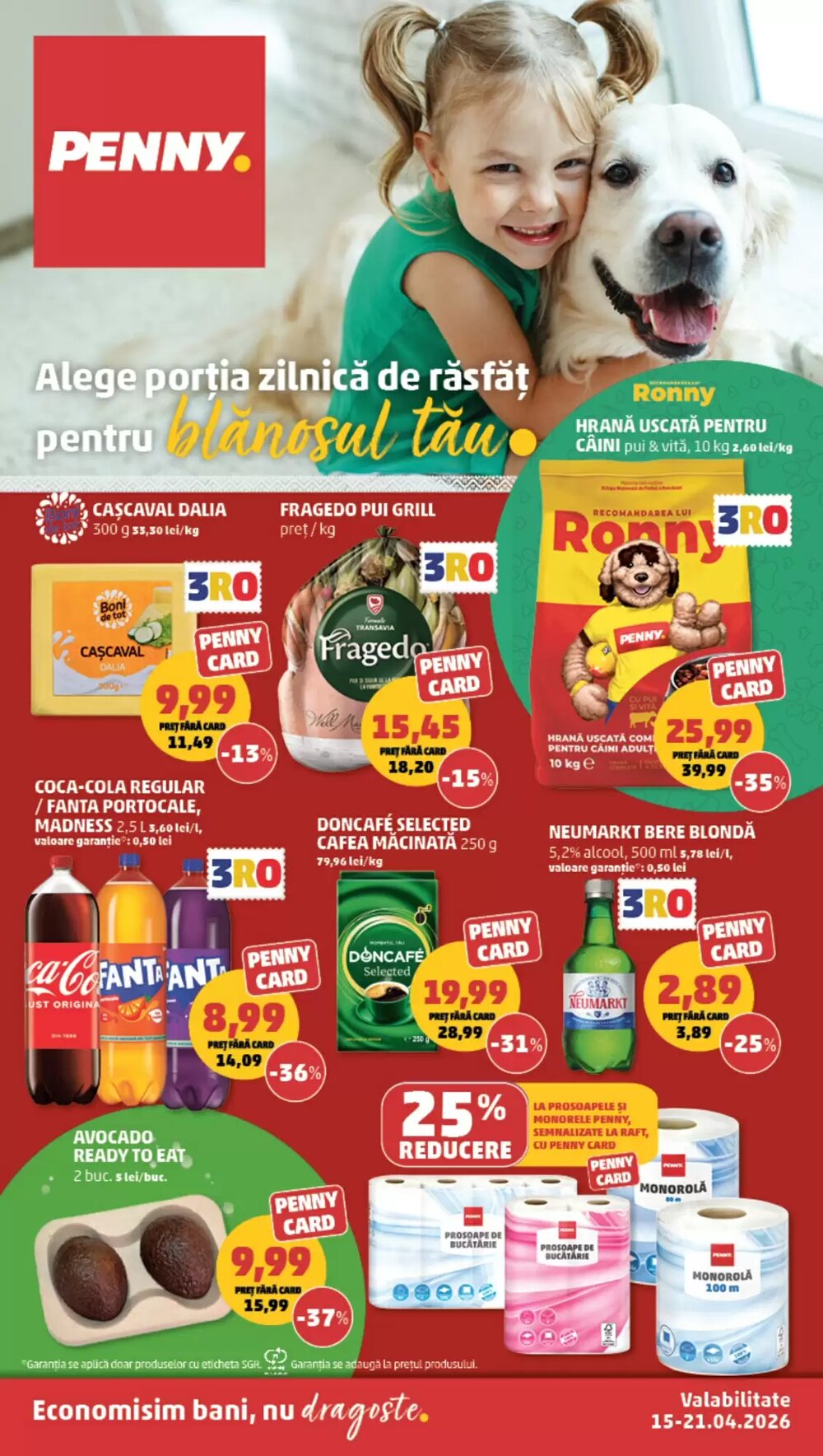 Catalogul cu oferte Penny valabil de la 15.04.2026 - Pagina 1.