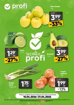 Catalogul cu oferte PROFI valabil de la 15.04.2026