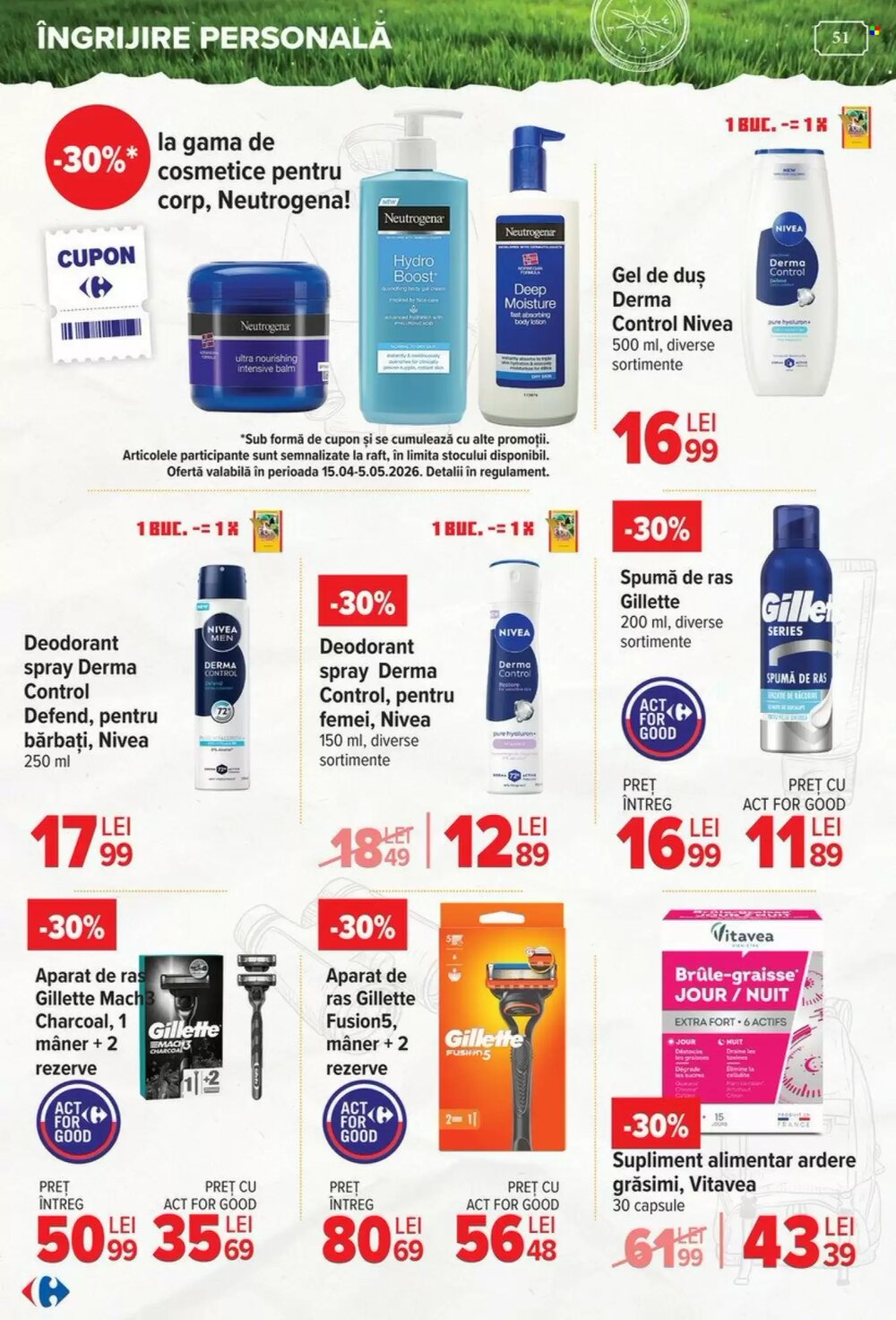 Catalogul cu oferte Carrefour valabil de la 15.04.2026 - Pagina 51.