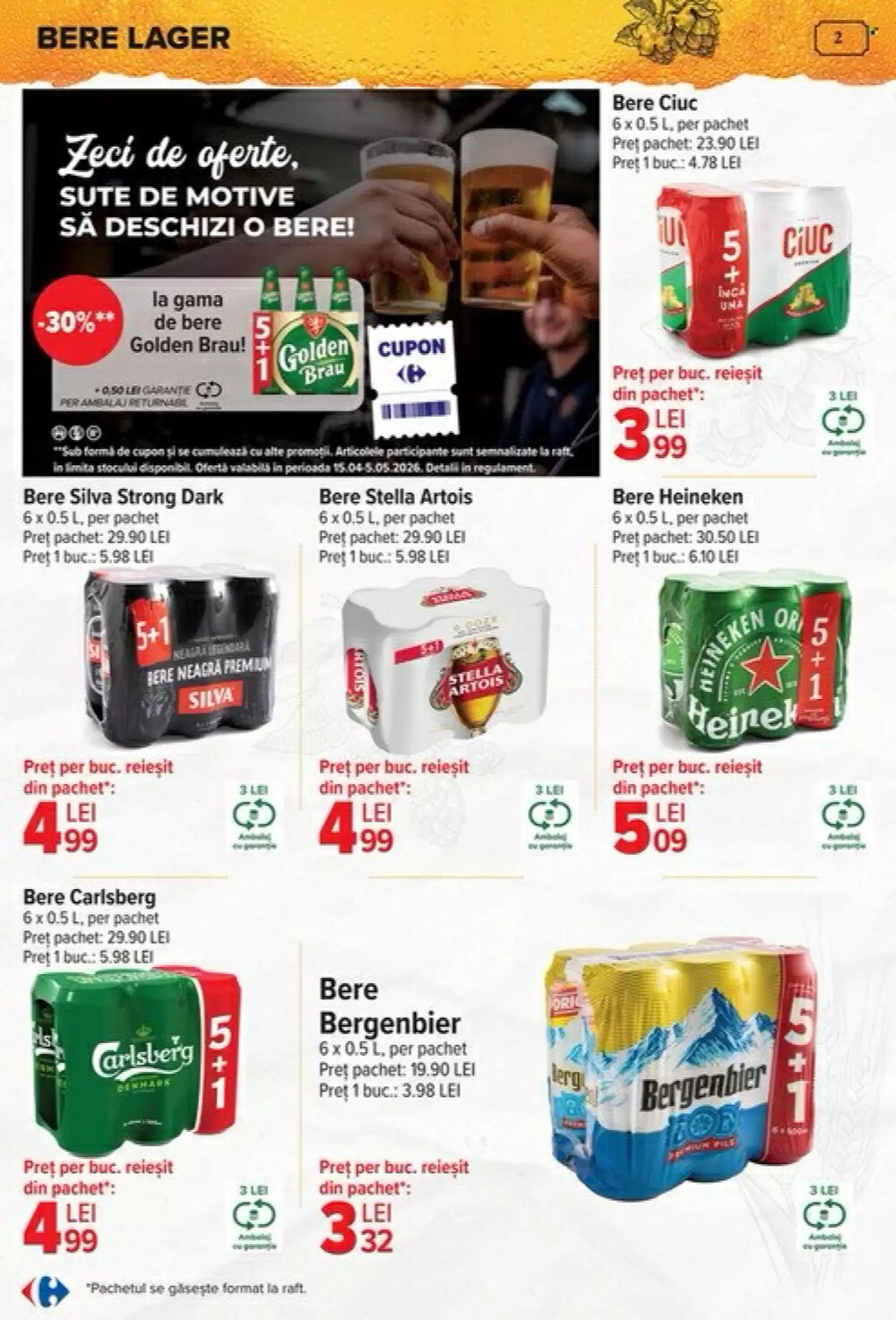 Catalogul cu oferte Carrefour valabil de la 15.04.2026 - Pagina 2.