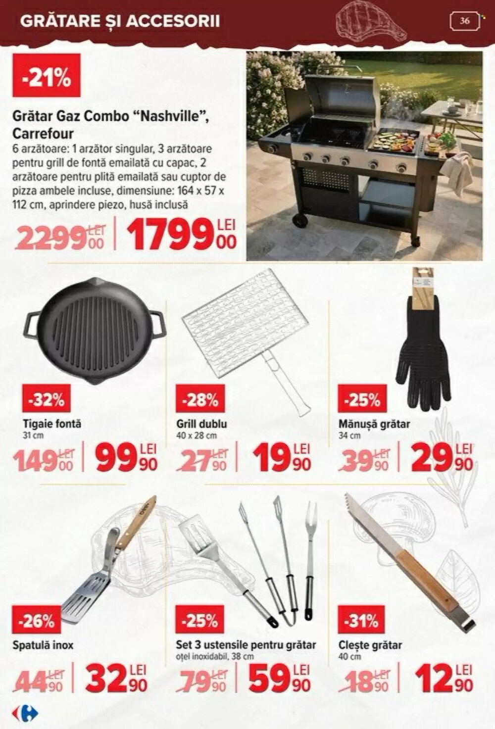 Catalogul cu oferte Carrefour valabil de la 15.04.2026 - Pagina 36.