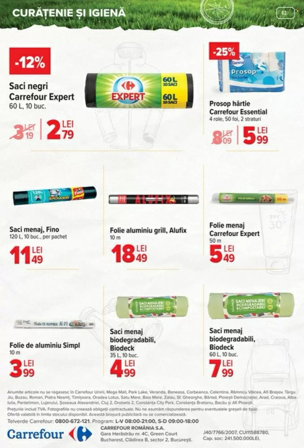 Catalogul cu oferte Carrefour valabil de la 15.04.2026 - Pagina 42.
