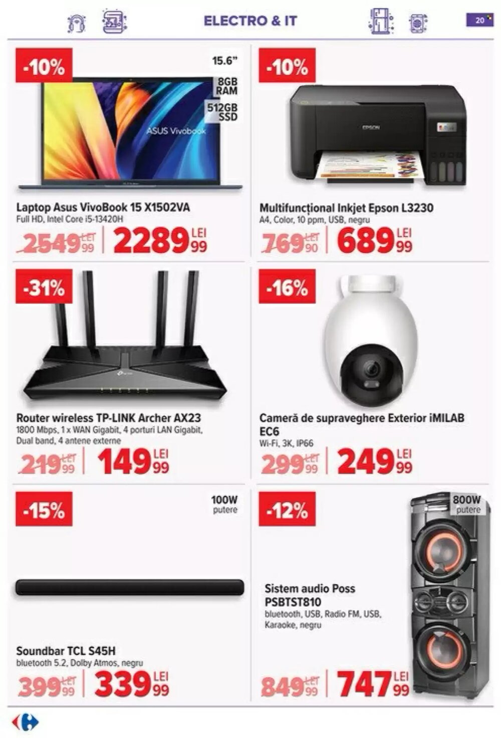 Catalogul cu oferte Carrefour valabil de la 15.04.2026 - Pagina 22.