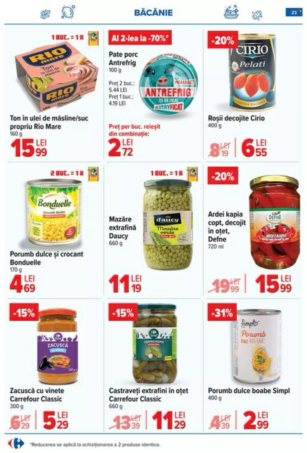 Catalogul cu oferte Carrefour valabil de la 15.04.2026 - Pagina 24.