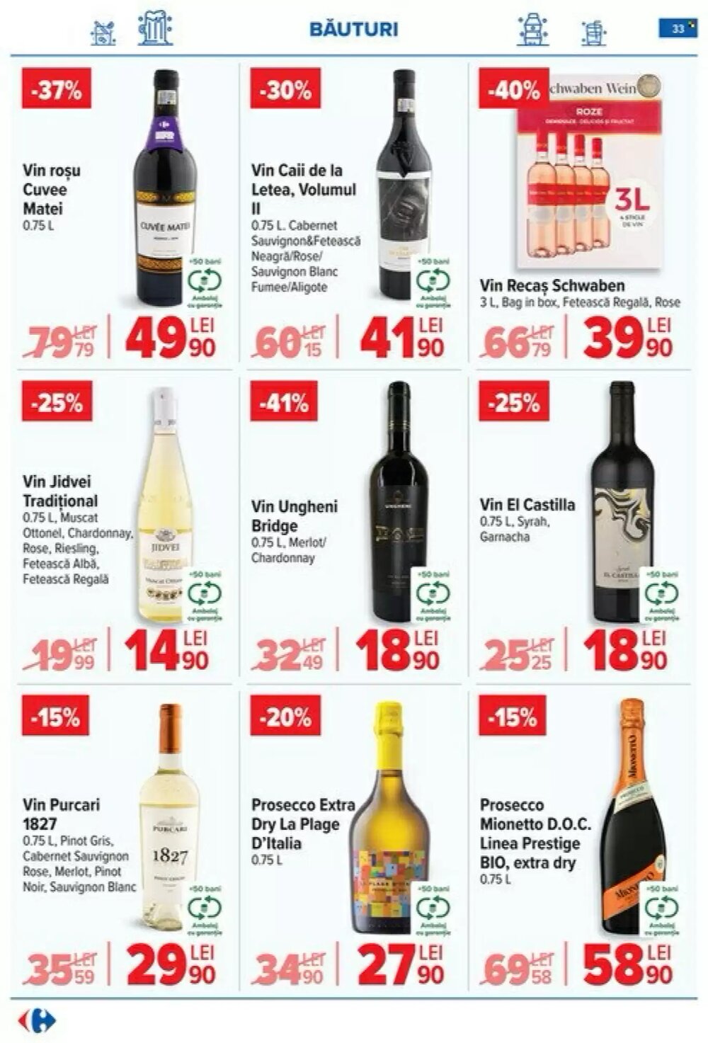 Catalogul cu oferte Carrefour valabil de la 15.04.2026 - Pagina 34.